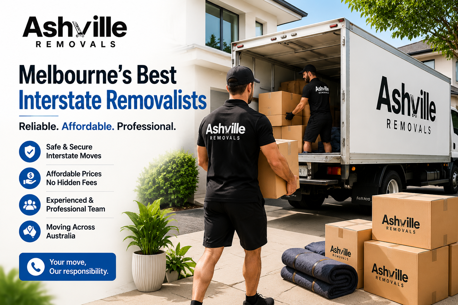 Melbourne’s Best Interstate Removalists: Reliable, Affordable, Professional